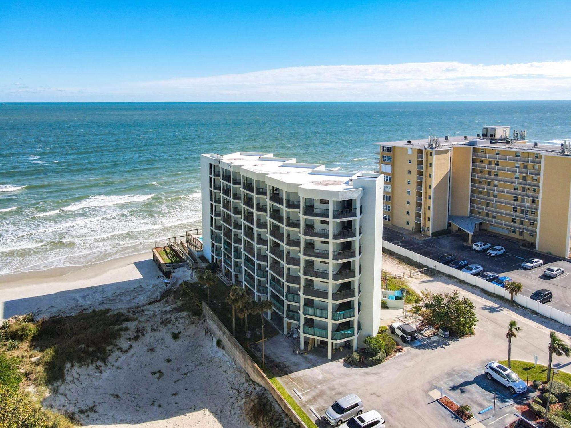 Ocean View With A Beachfront Pool At Ocean Trillium Condo ~ 702 New Smyrna Beach Luaran gambar