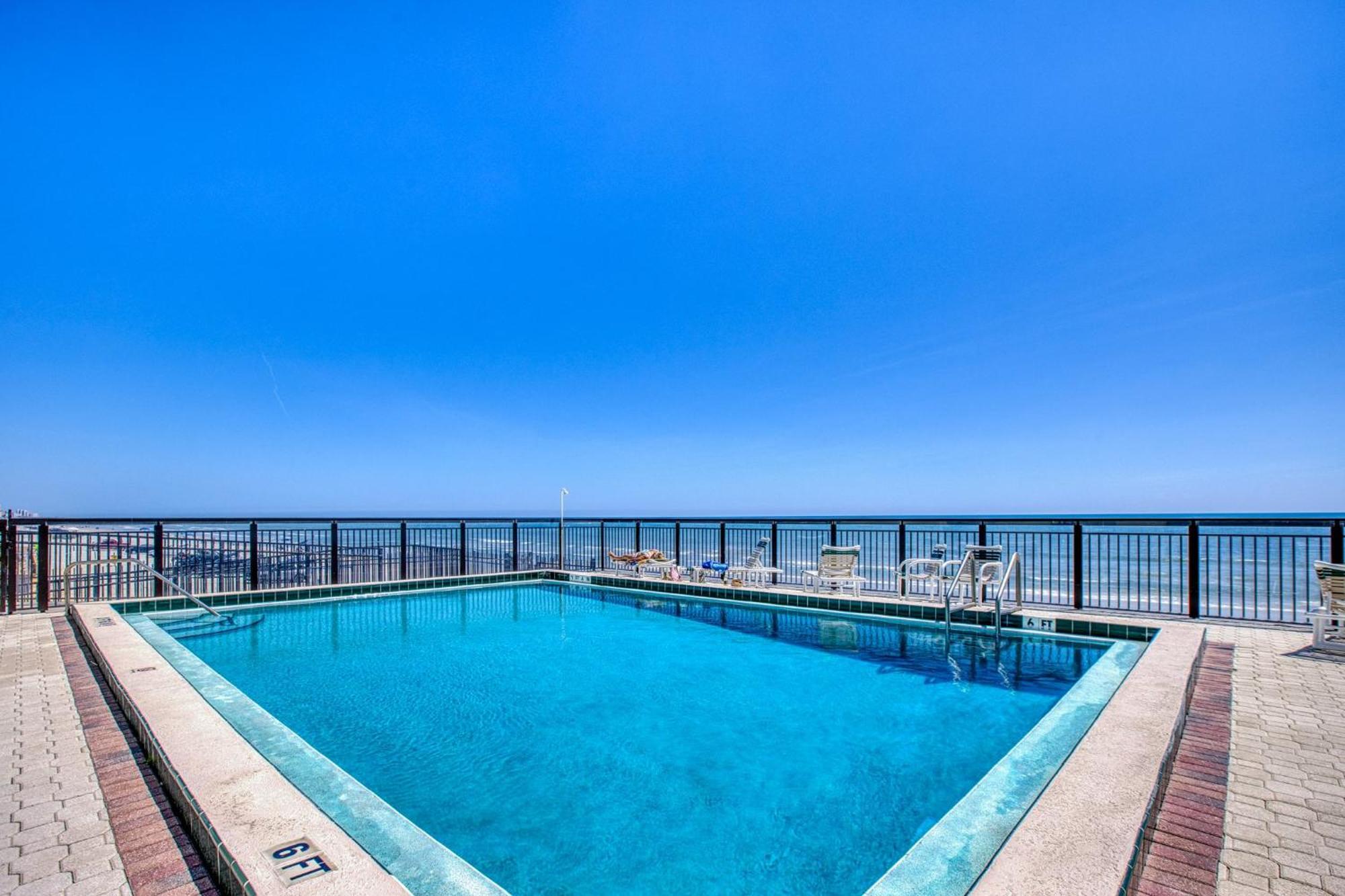 Ocean View With A Beachfront Pool At Ocean Trillium Condo ~ 702 New Smyrna Beach Luaran gambar