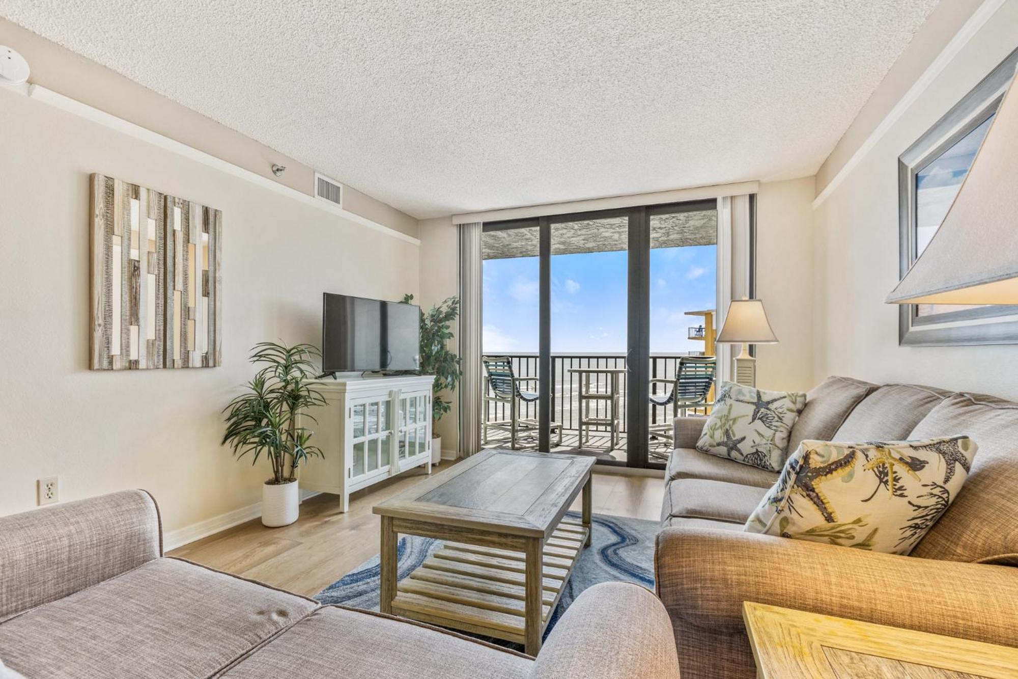 Ocean View With A Beachfront Pool At Ocean Trillium Condo ~ 702 New Smyrna Beach Luaran gambar