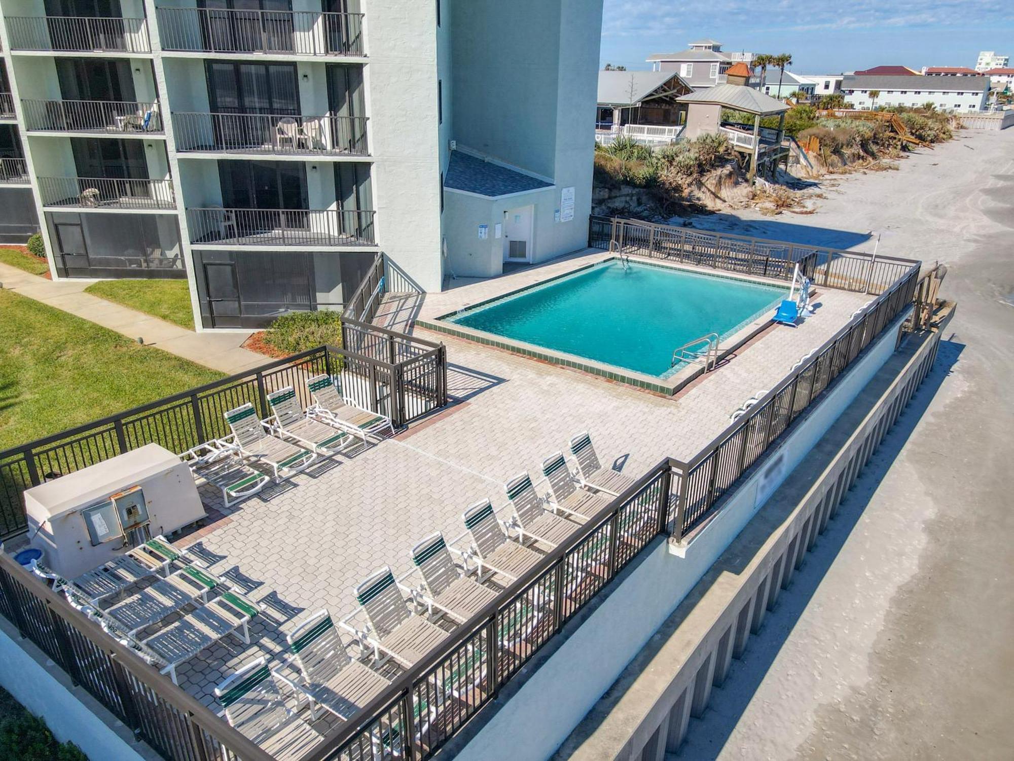 Ocean View With A Beachfront Pool At Ocean Trillium Condo ~ 702 New Smyrna Beach Luaran gambar